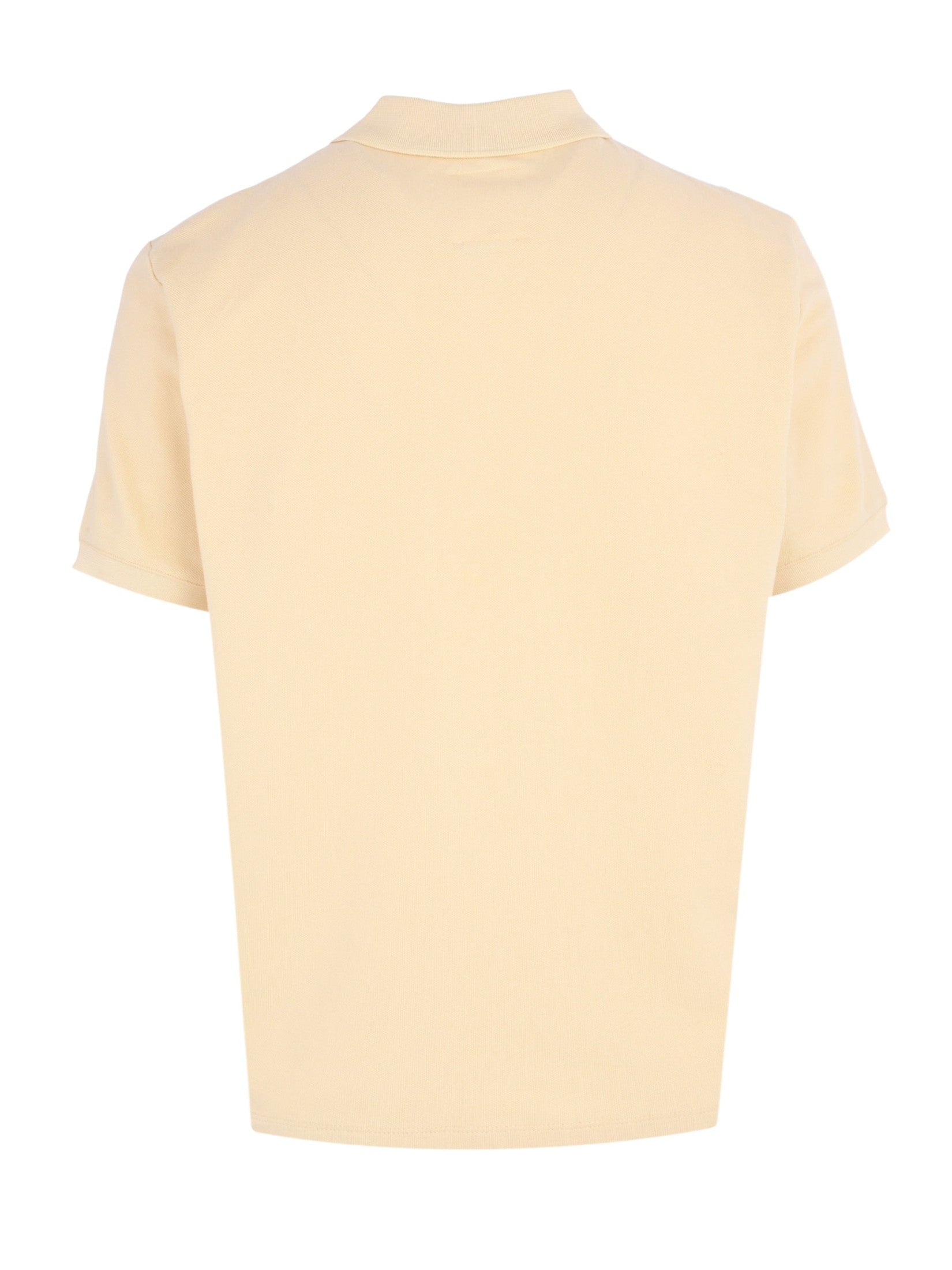 Beige polo shirt