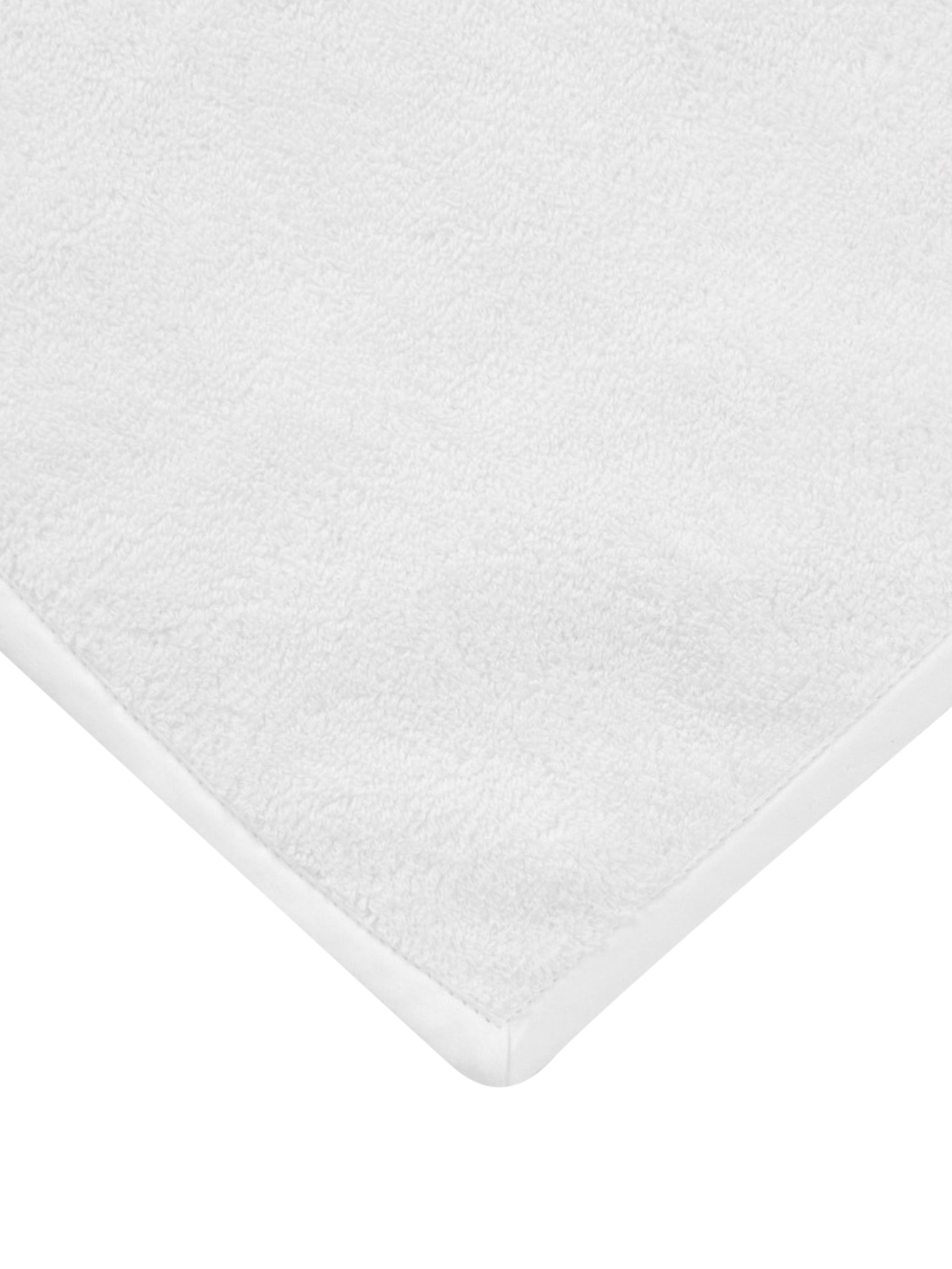 Plush bath mat