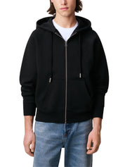 SMALL EMBOSSED ADC HOODIE WITH ZIP