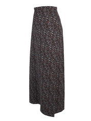 Jupe long printed maxi skirt