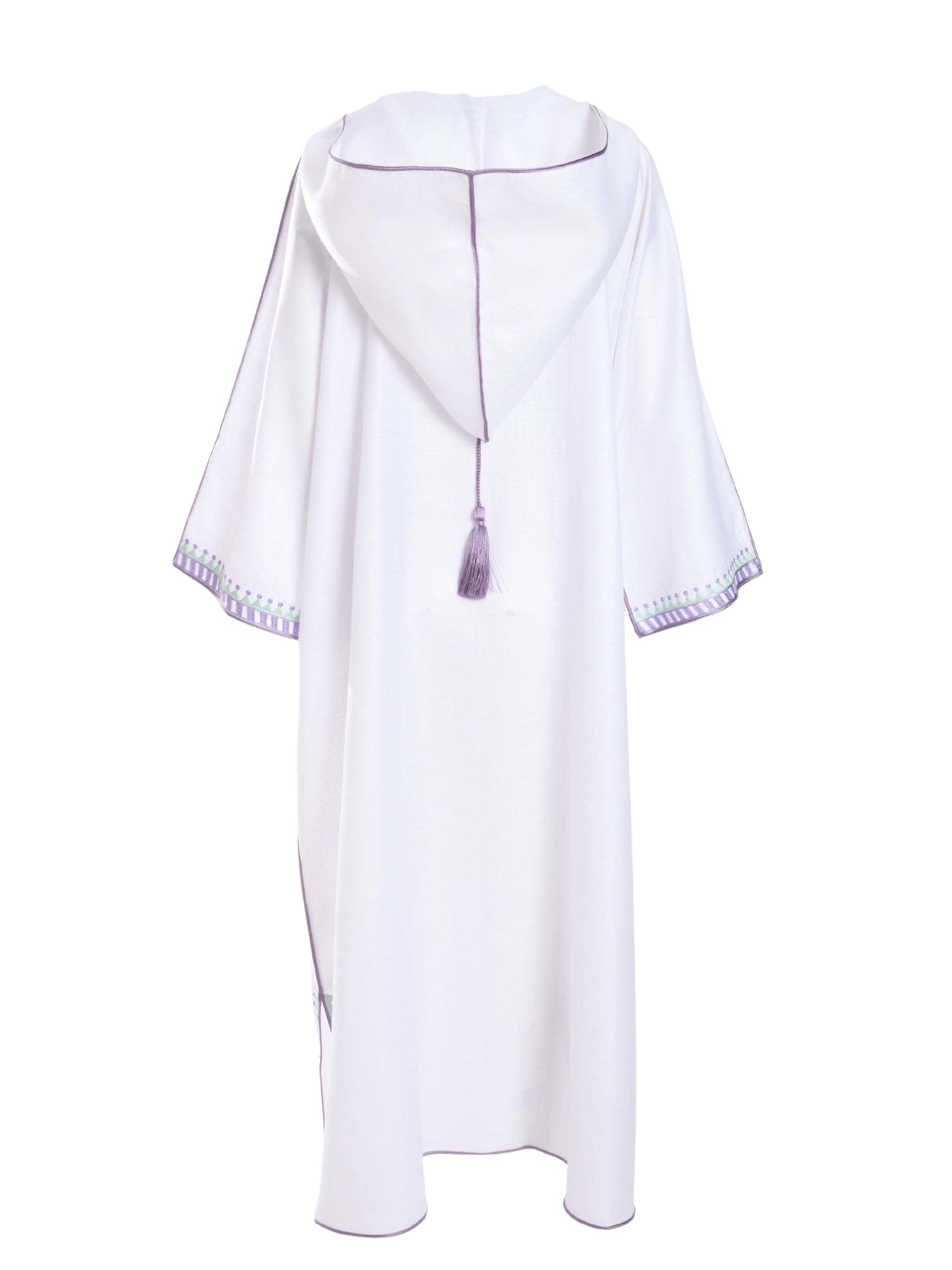 BLOOMING GRACE – WHITE KAFTAN