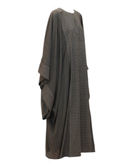 Butterfly cotton/silk kaftan