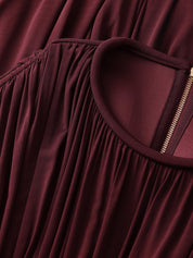Luna billow maxi dress