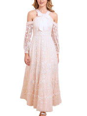 ADELINE OFF-SHOULDER ANKLE GOWN