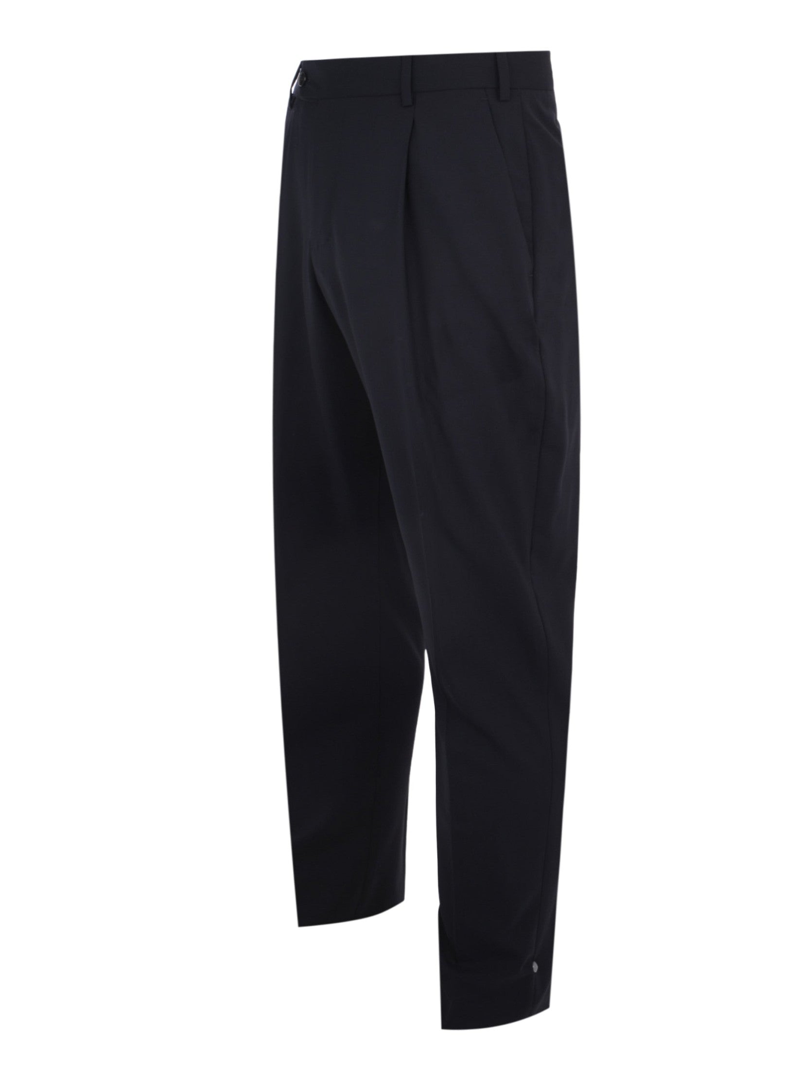 Pantalone union 1 pleat diagonal pockets unfinished b.