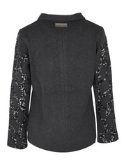 The sequin shirt