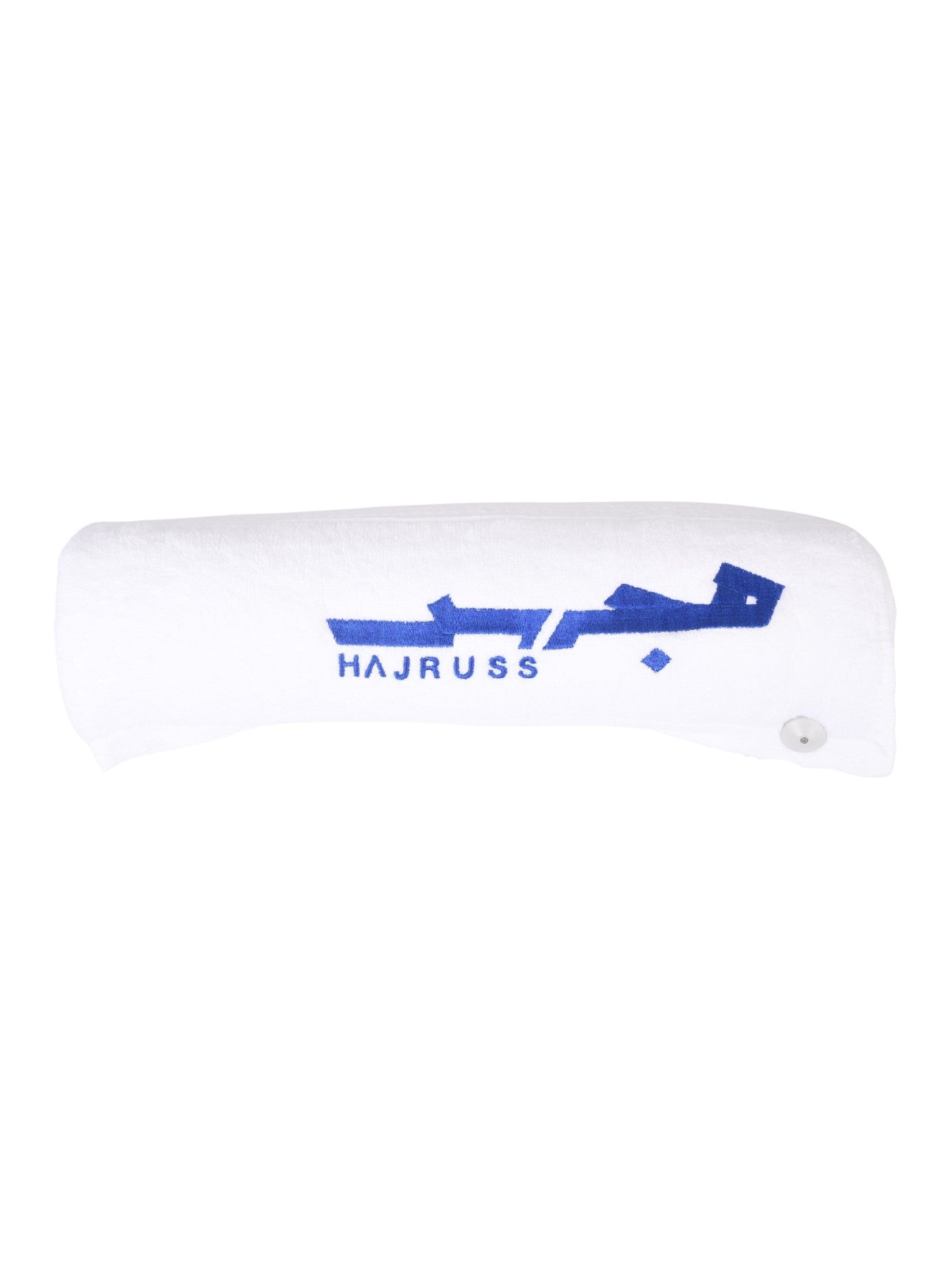 White hajruss towel