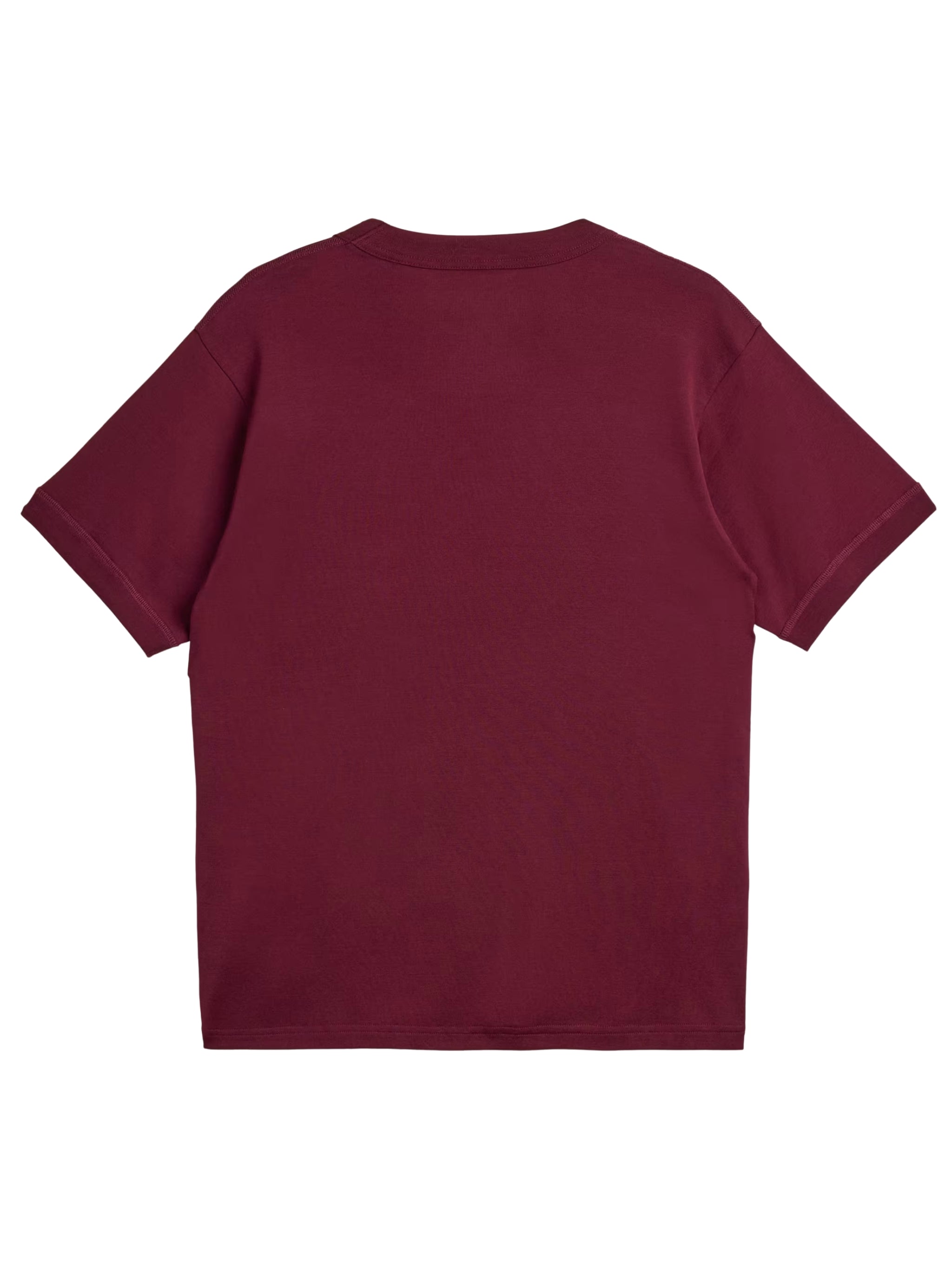 SLIM TEE MAROON
