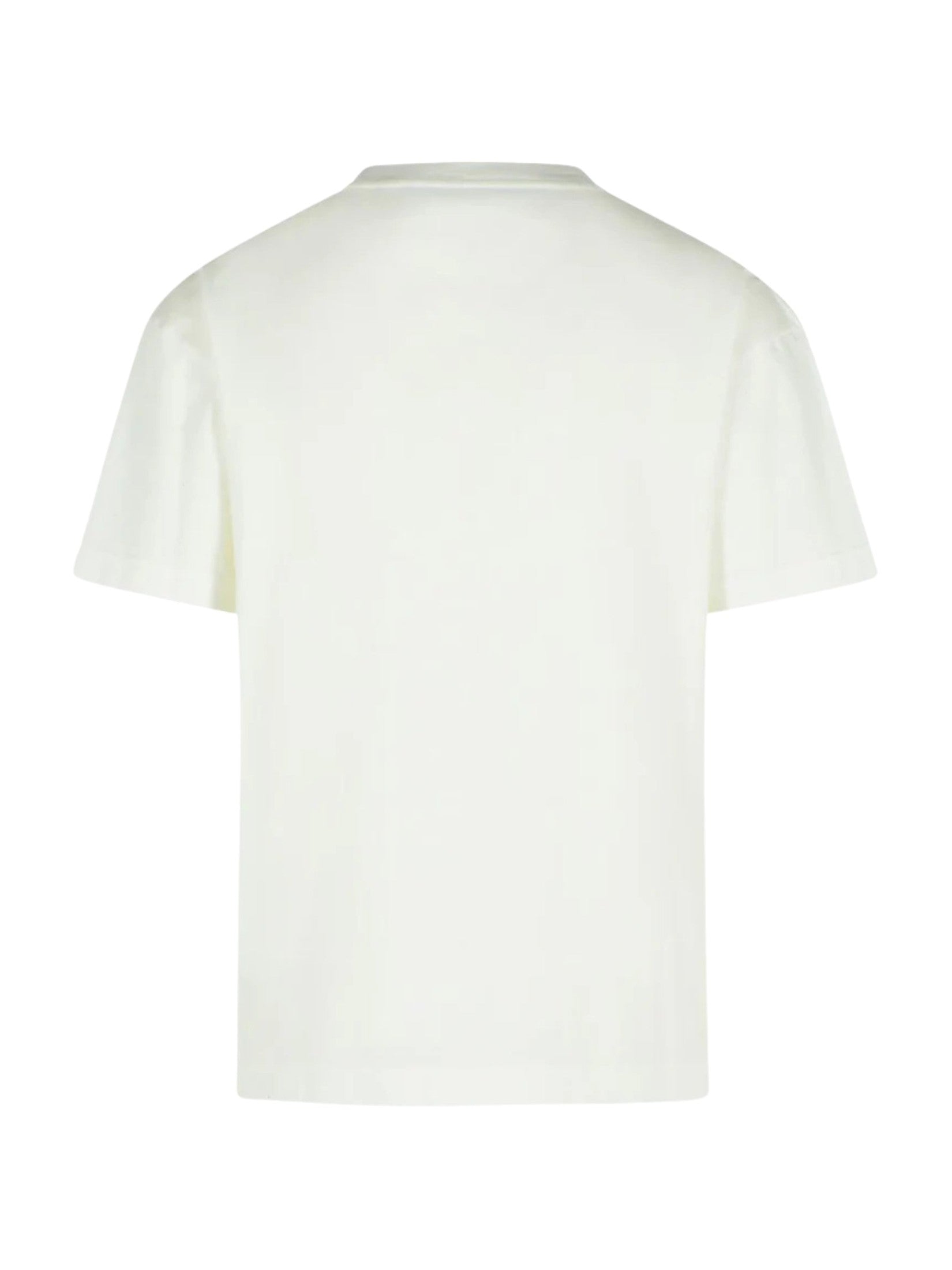Snake box logo reg tee off white green