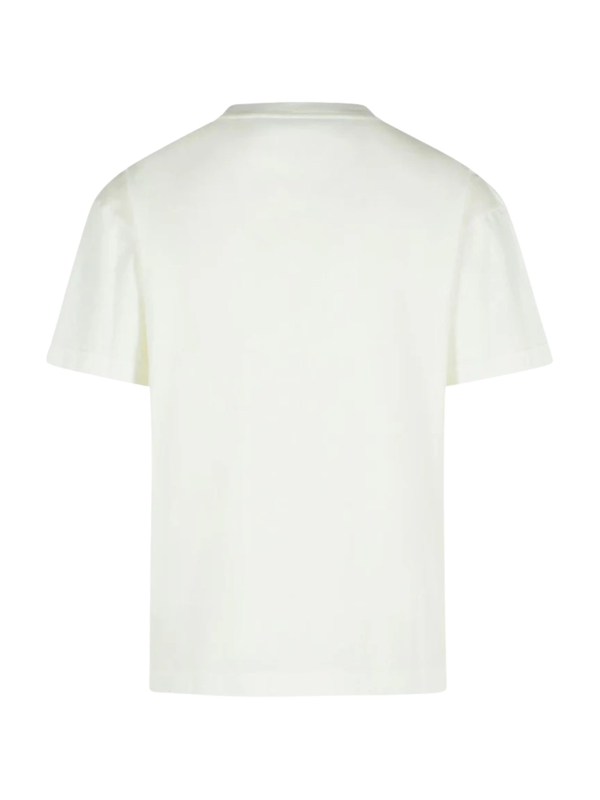 SNAKE BOX LOGO REG TEE OFF WHITE GREEN