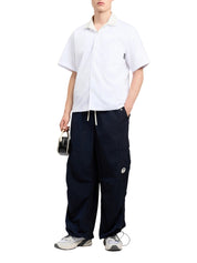Back curved logo bowling shirt