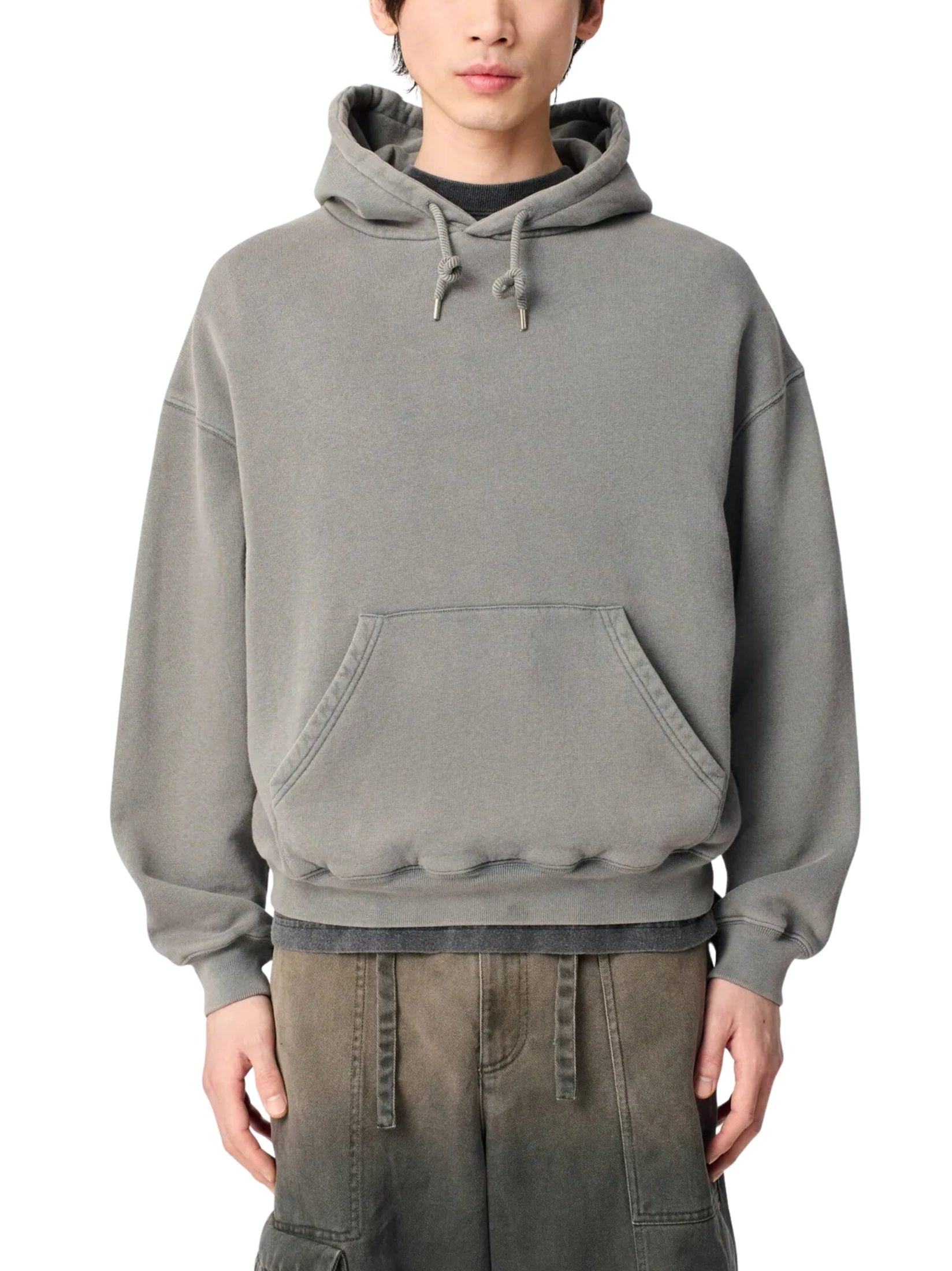 Distort washed hoodie