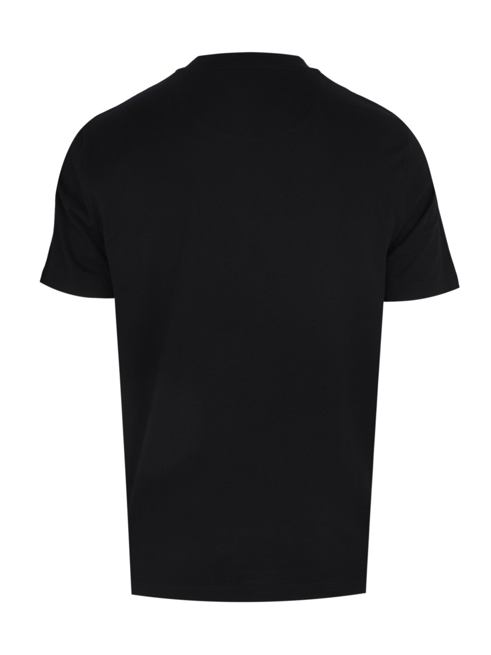 Gassed Cotton T-Shirt - Black