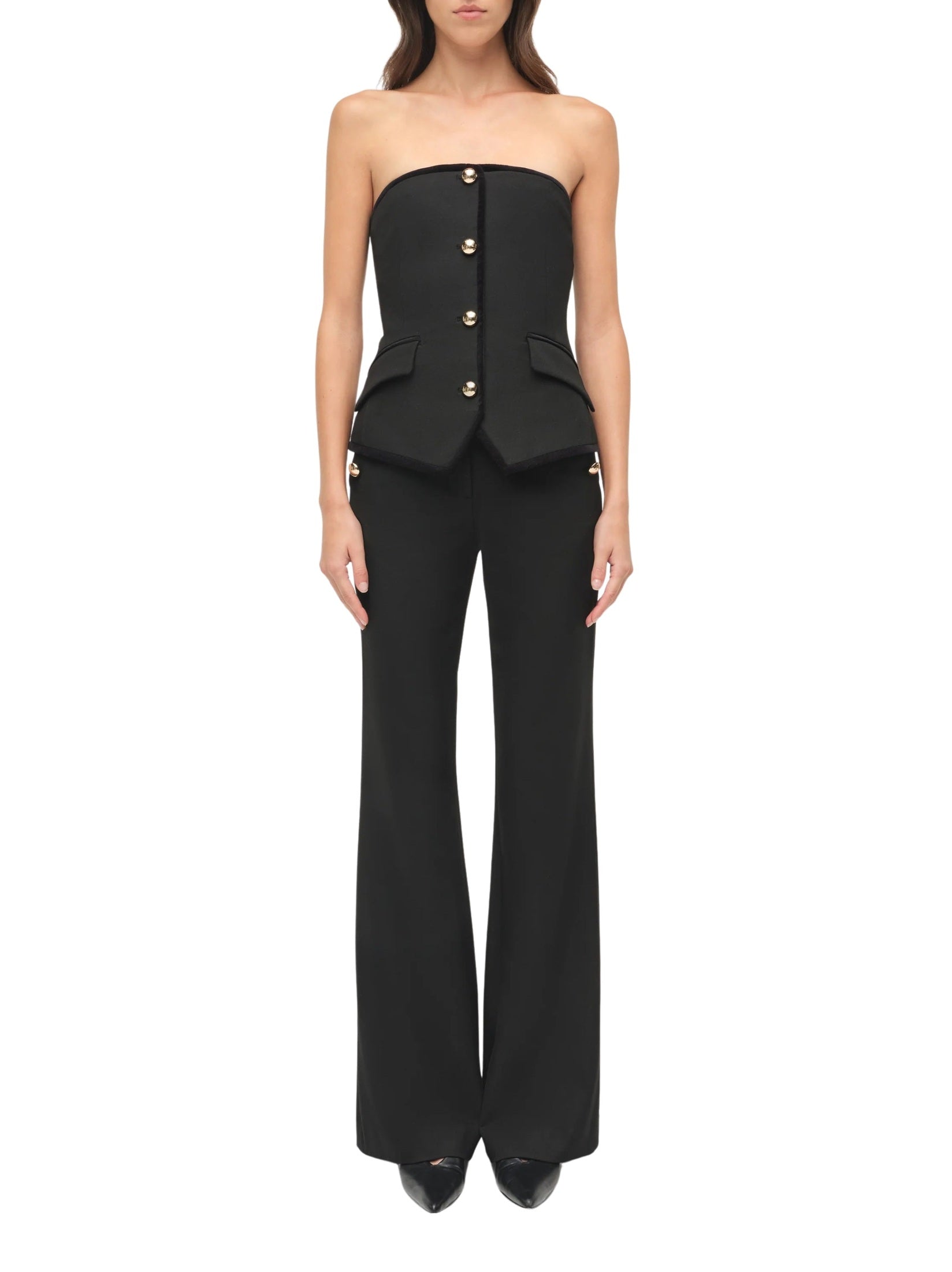 Cambrie bustier top