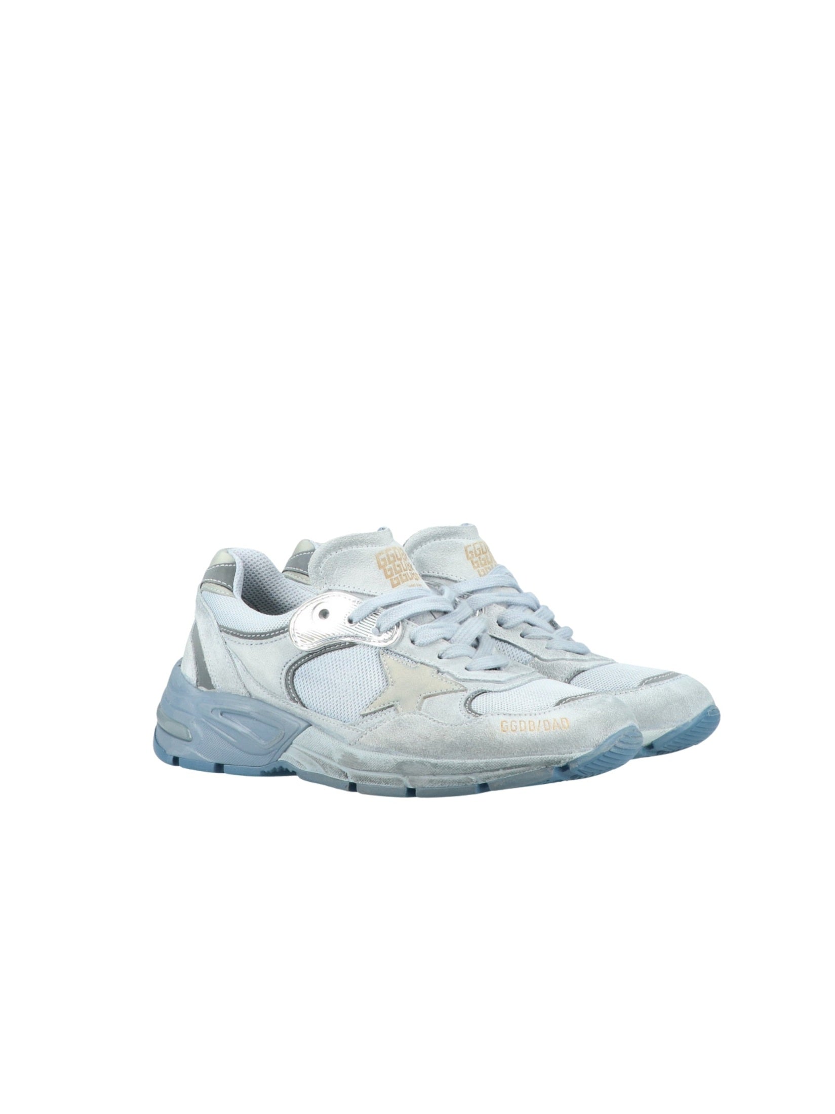 Running dad new net and suede upper nabuk star and heel suede star