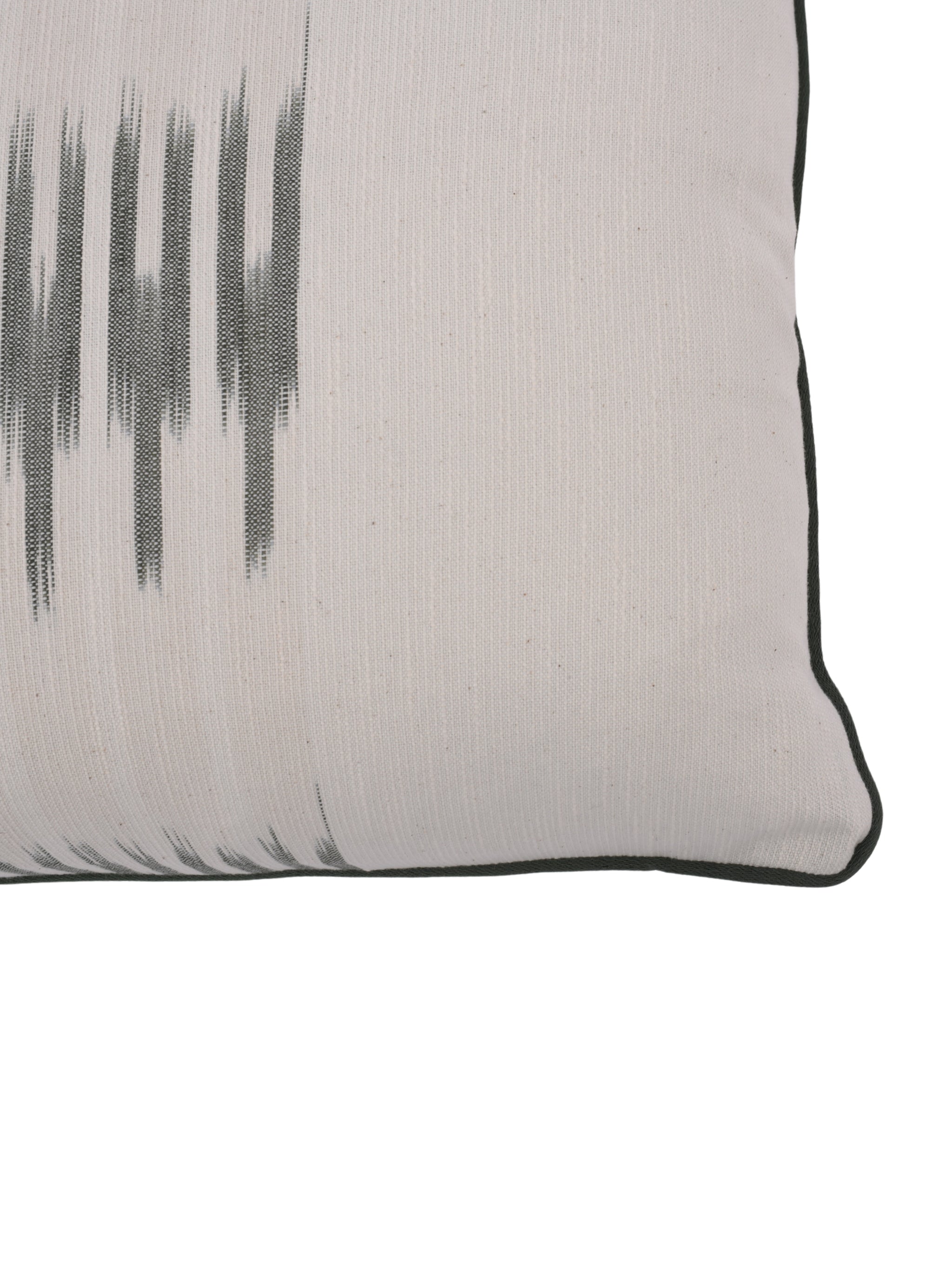 Peshtemal ikat cotton pillow