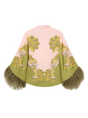 Make an exit top (with feathers)