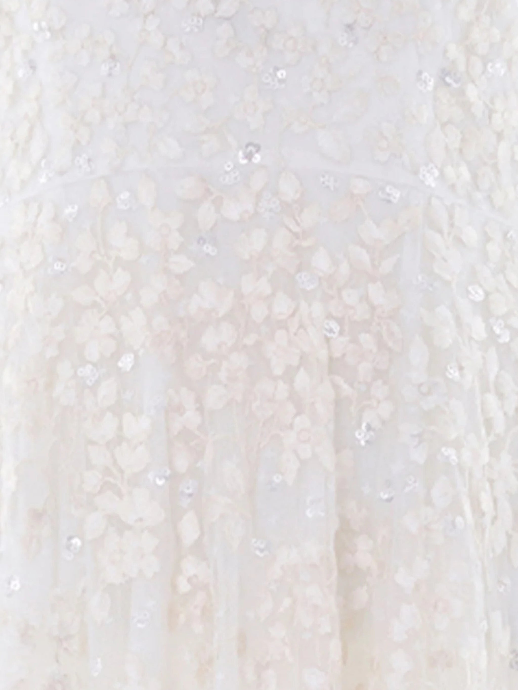 Versailles ditsy v-neck cape sleeve ankle gown