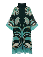 Midi magnifico dress (placee) blooming tulip placee