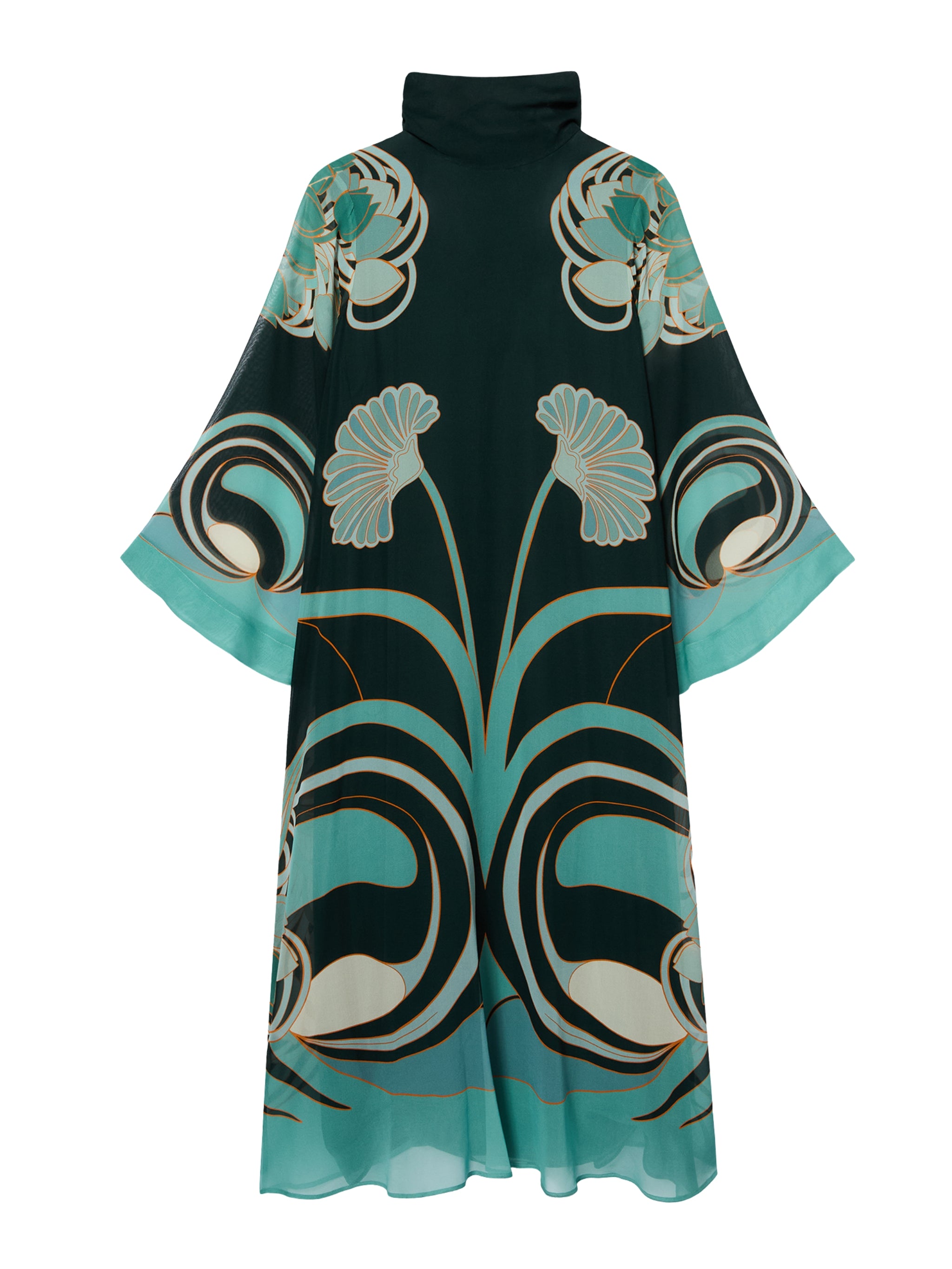 Midi magnifico dress (placee) blooming tulip placee