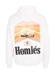 RACING GCC HOODIE VINTAGE WHITE