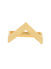 Mud ring in sterling silver & 18k gold vermeil