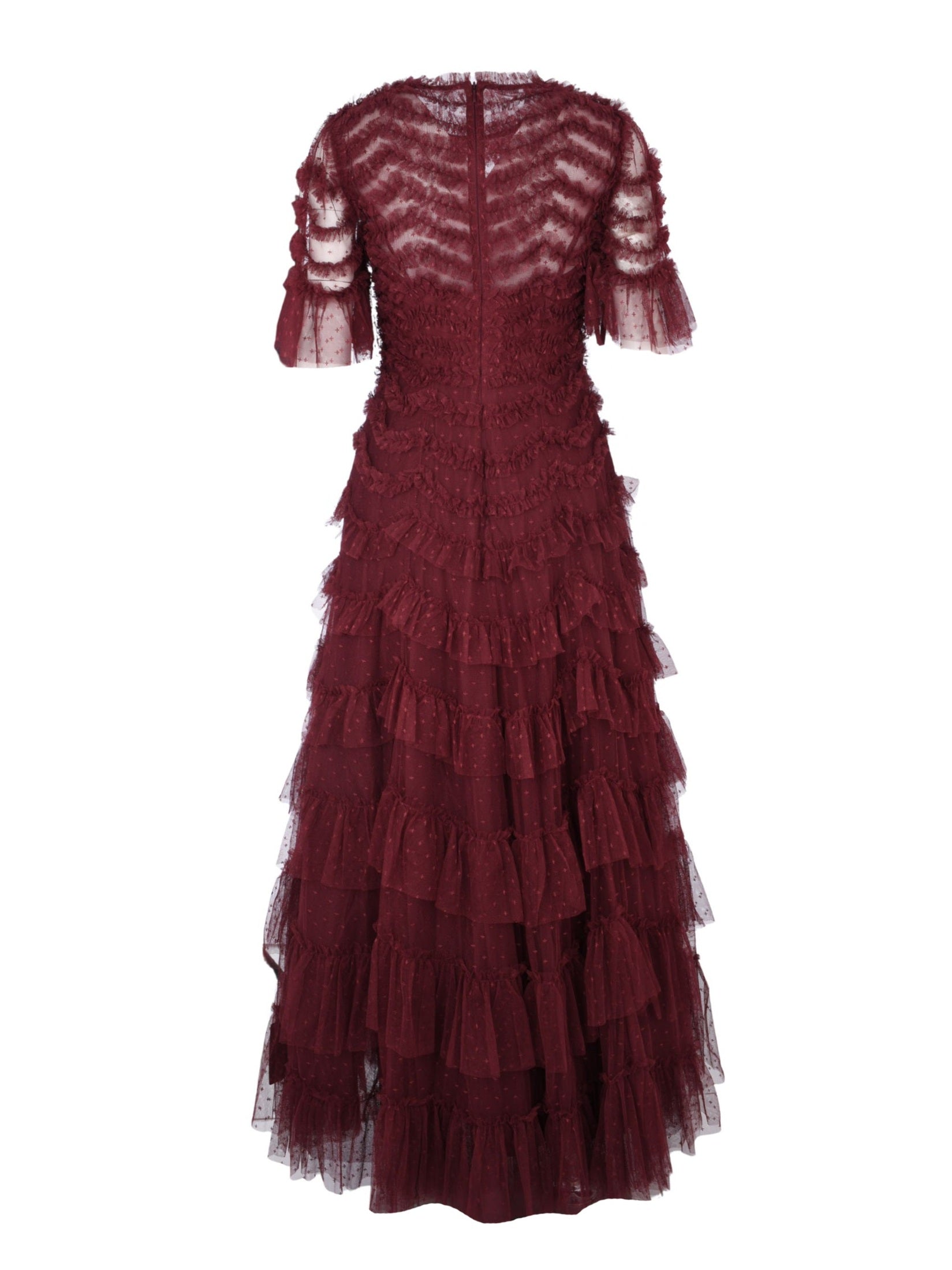 Aviana short sleeve gown