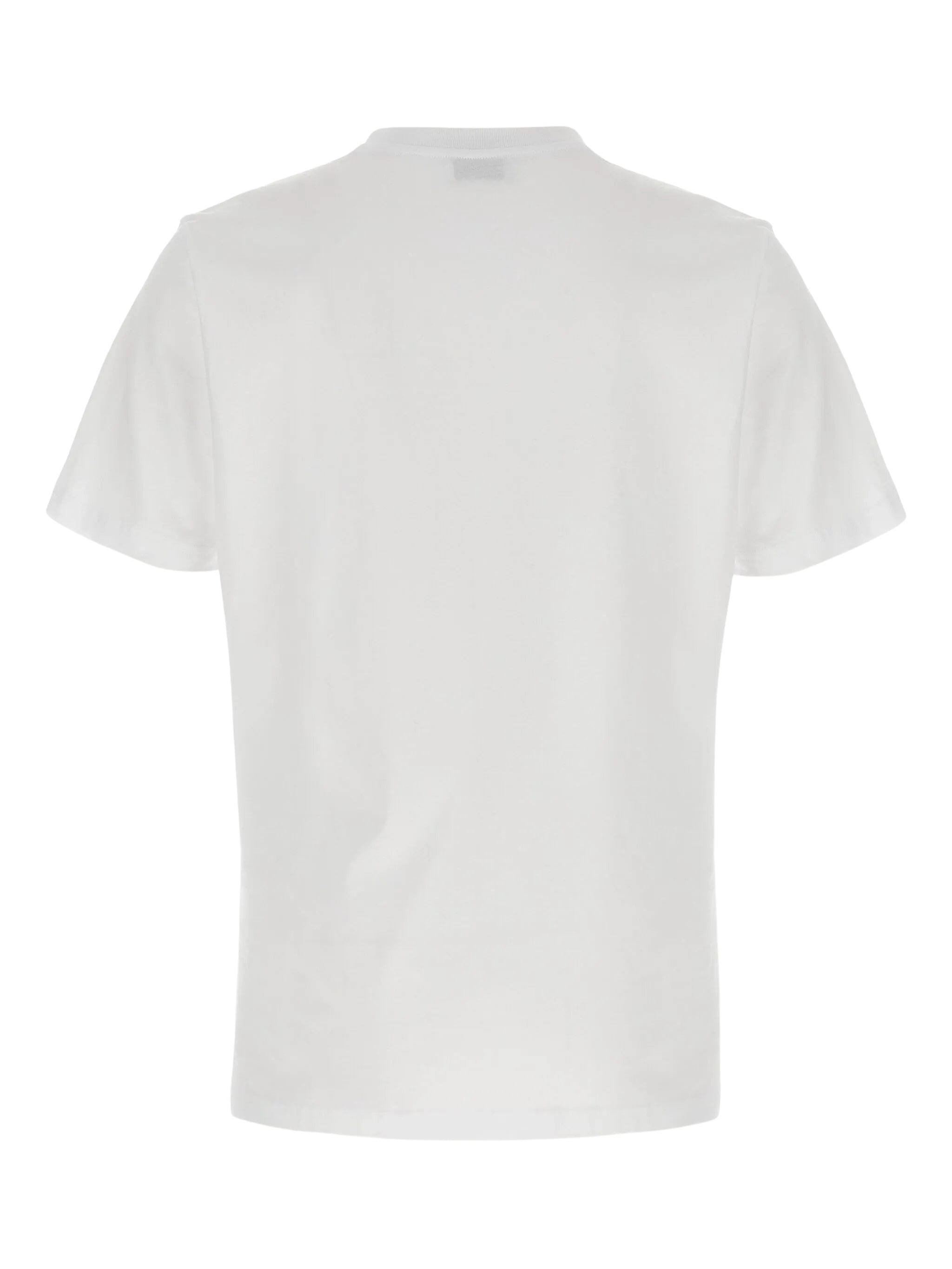 Teddy bear-print crewneck T-shirt