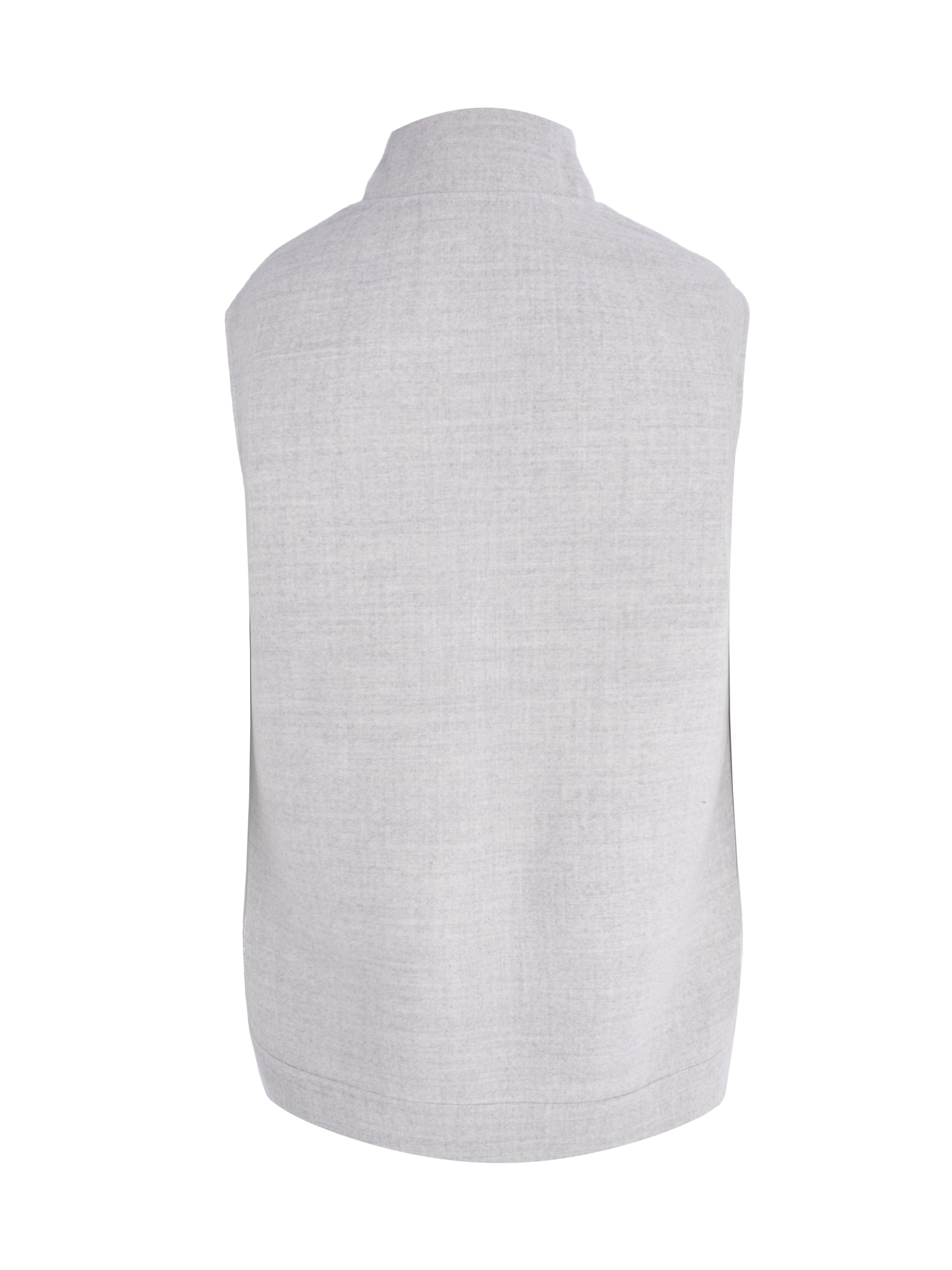 Eleventy Full-Zip Wool Gilet