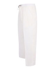 Linen drawcord pants