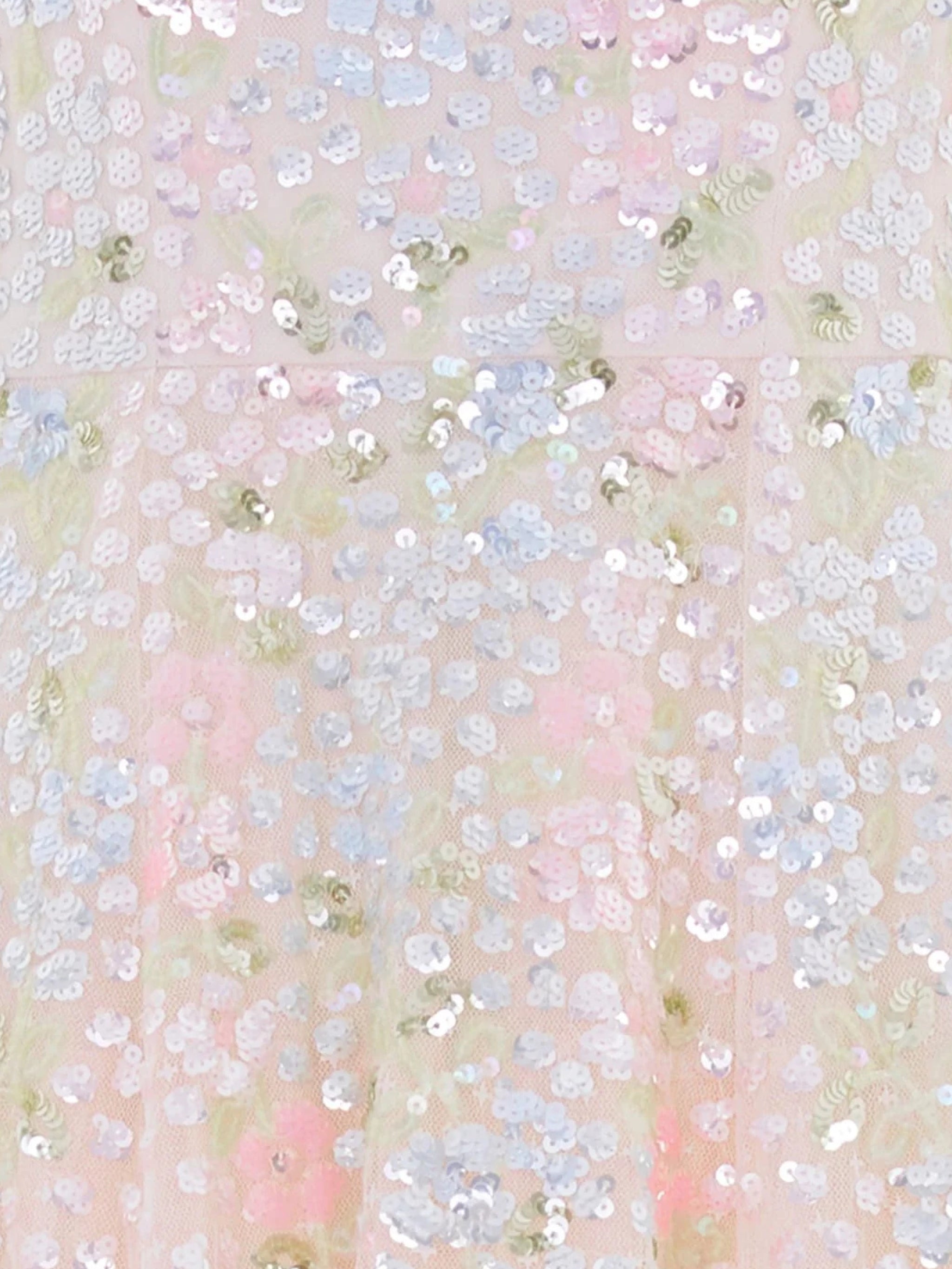 Confetti gloss off-shoulder ballerina dress
