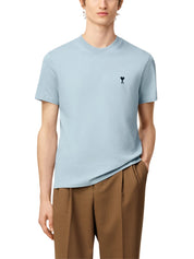 Blue Cotton Ami De Coeur T-shirt