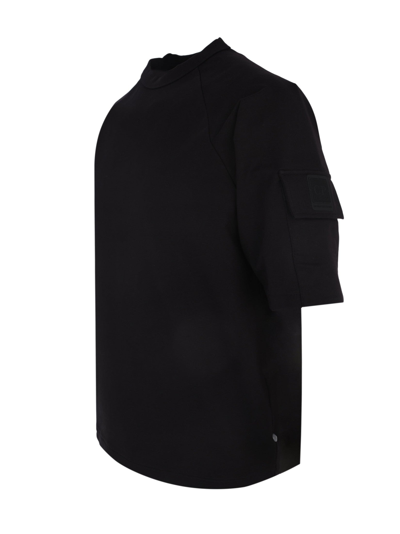 Metropolis series stretch fleece short sleeve sweatshirt