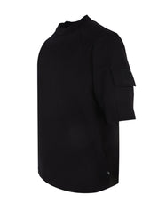 Metropolis series stretch fleece short sleeve sweatshirt