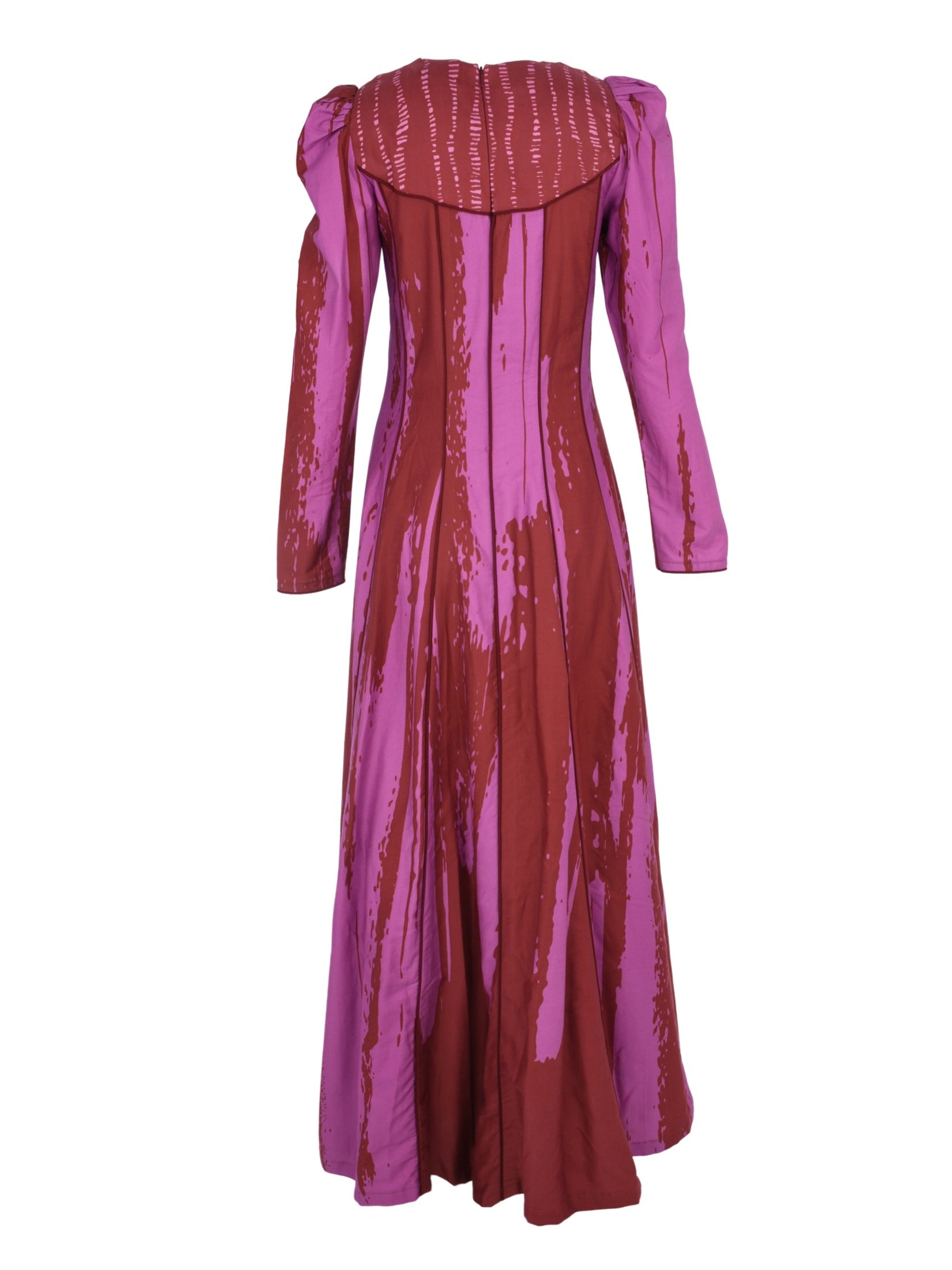 Dress - purple - brown