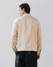 Khaki linen jacket