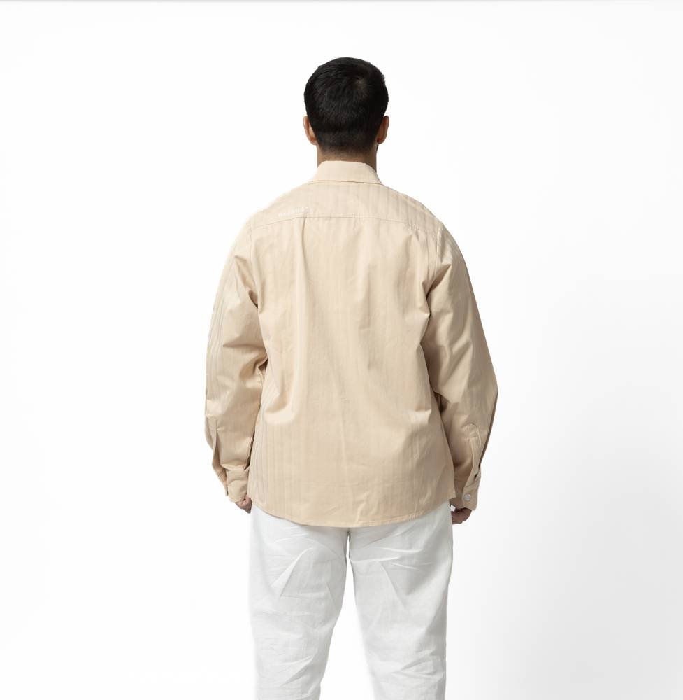 BEIGE LAYERED SHIRT
