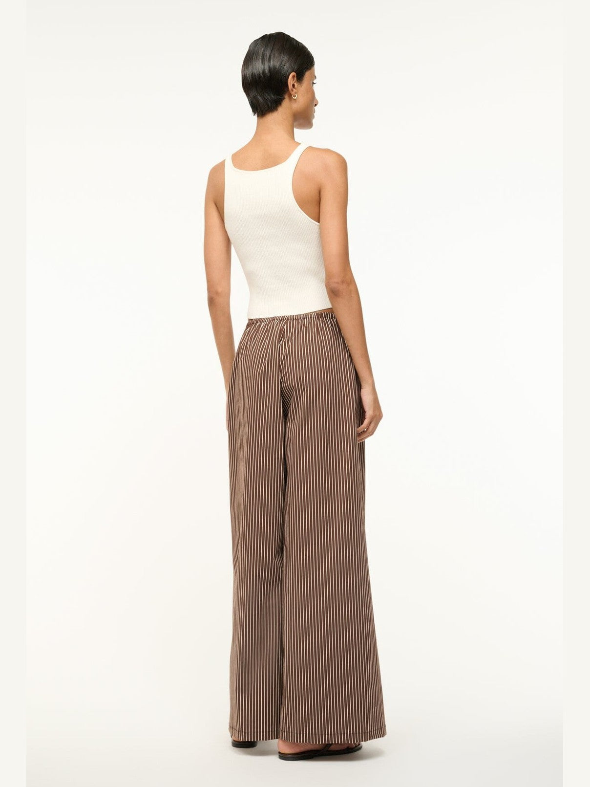 Bonfire pant dark oak micro stripe