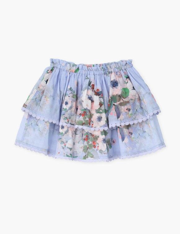 EVERLEY TIERED SKIRT