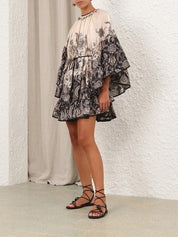 Rhiannon lantern mini dress