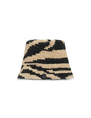 RAFFIA BUCKET HAT