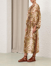 ASCENSION MIDI DRESS