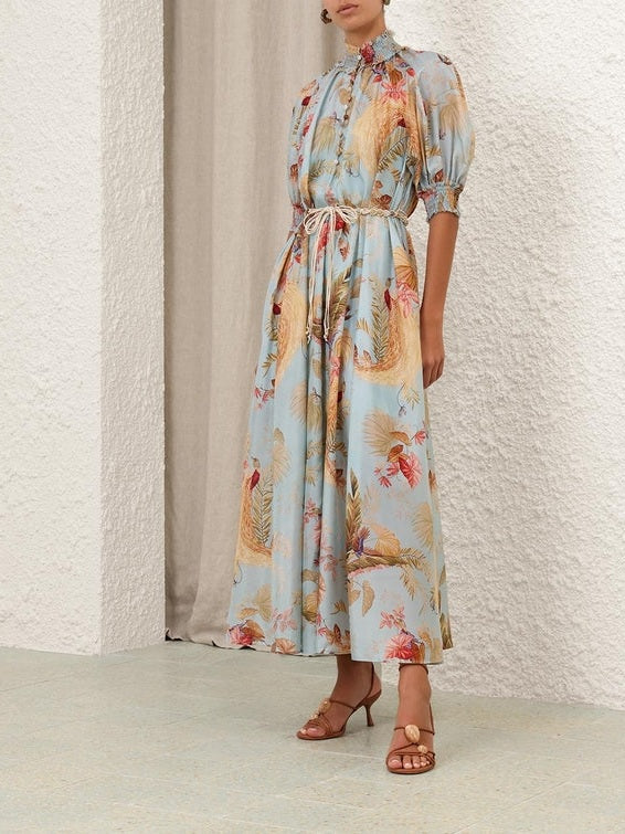 Ascension billow maxi dress