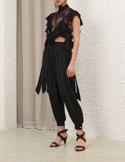 HYPNOTIC SILK HAREM PANT