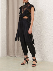 Hypnotic silk harem pant
