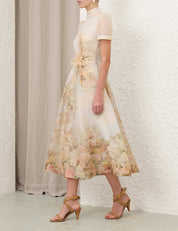 MEMENTO PICNIC MIDI DRESS