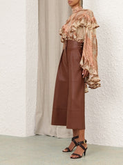 Hypnotic burnout blouse