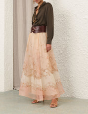 HYPNOTIC ORGANZA MAXI SKIRT