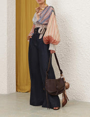 Rebellion denim tailored pant