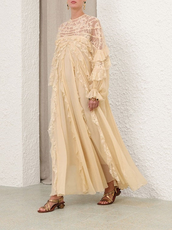 Rebellion splice billow dress
